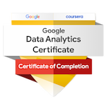 Google Data Analytics Professional Certificate